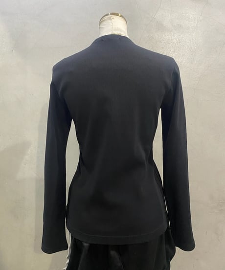 Y's Rib Double Zip Up Tops