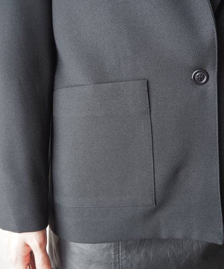 Double Pocket Tailored Jacket BK
