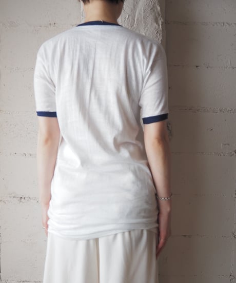 Dead Stock Schlitz Ringer Tee WH NV