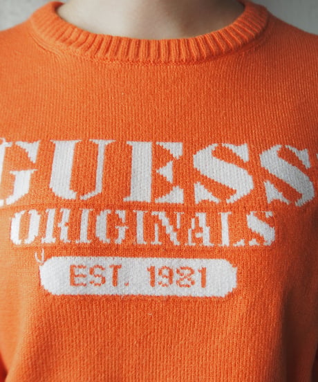 GUESS Logo Sweater OR