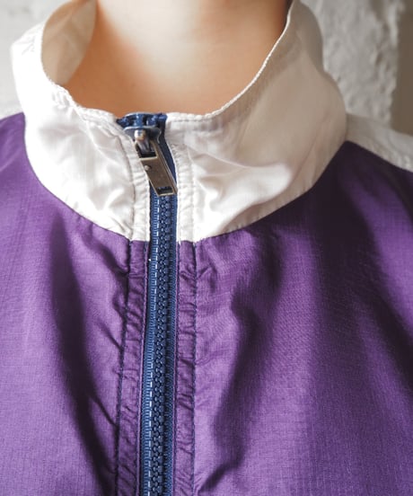 NIKE Tricolor Nylon Jacket PURNVWH