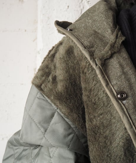 Military Boa×Quilting Liner KA