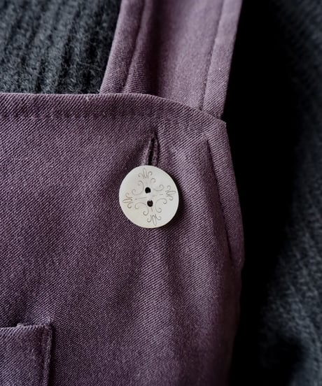 Fake Suede Overall PUR