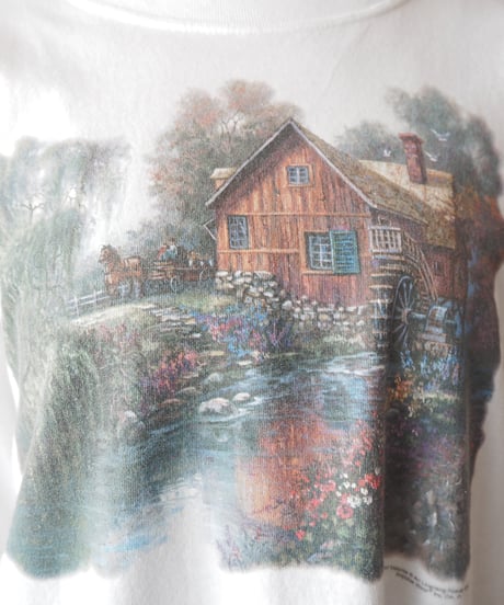 House Print Tee WH