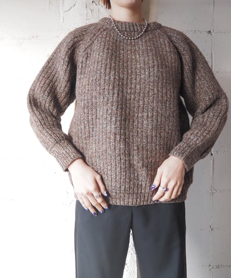 Mix Yarn Bulky Sweater BR