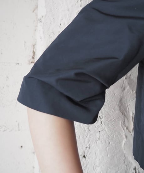 miumiu Stand Collar S/S Jacket BK