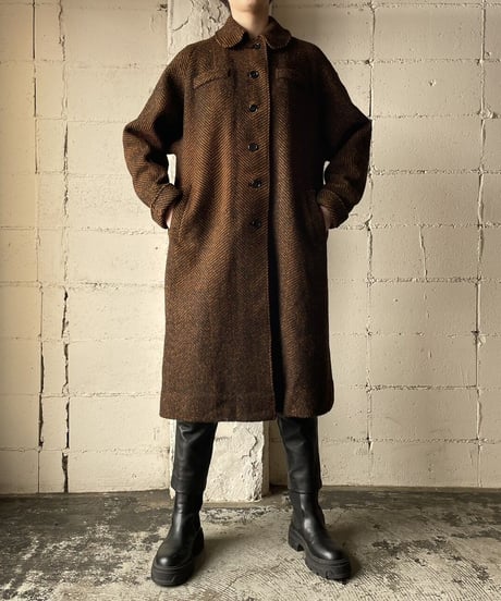 Vintage Round Collar Coat BR