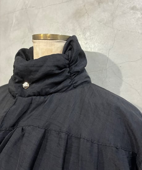 1980's Gather Design Dolman Sleeve Blouson BK