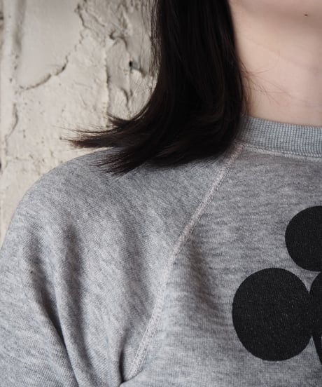 1980's Disney Mickey Mouse Short Sleeve Sweatshirt LGR