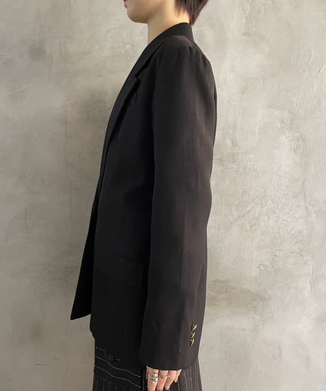 Wool Tailored Jacket BK