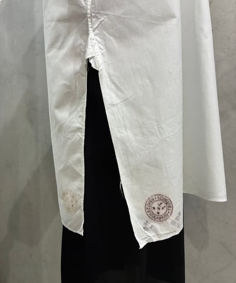 1950-60's Swedish Army Hospital Shirt Coat WH
