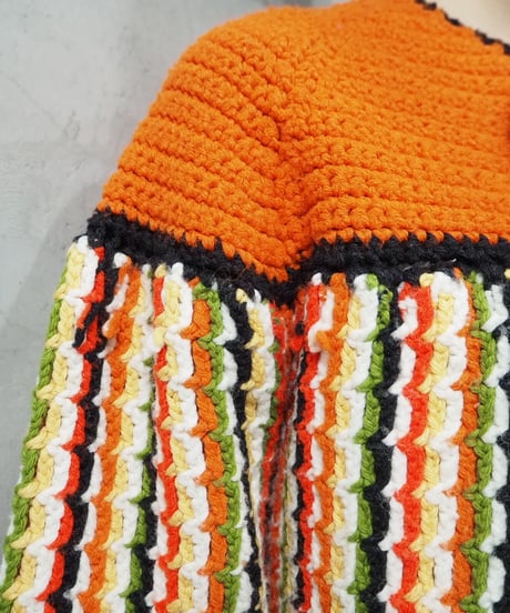 Vivid Collor Pattern Knit OR
