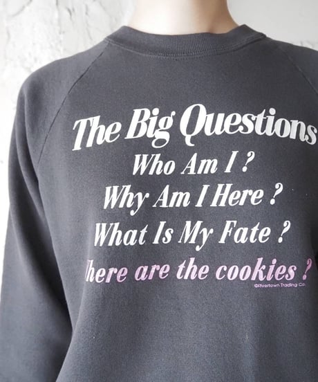 The Big Questions Print Sweat BK