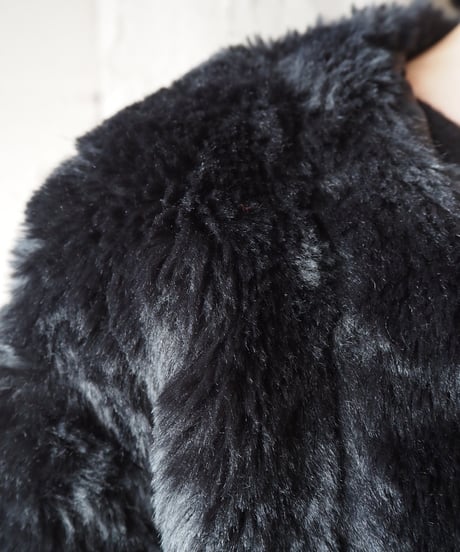 Fake Fur Jacket BK