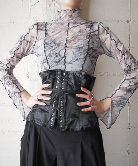 Lace Up Corset BK