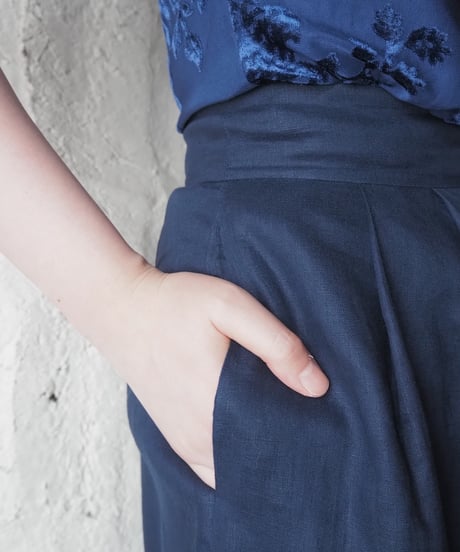 TED BAKER Linen Wide Leg Pants NV