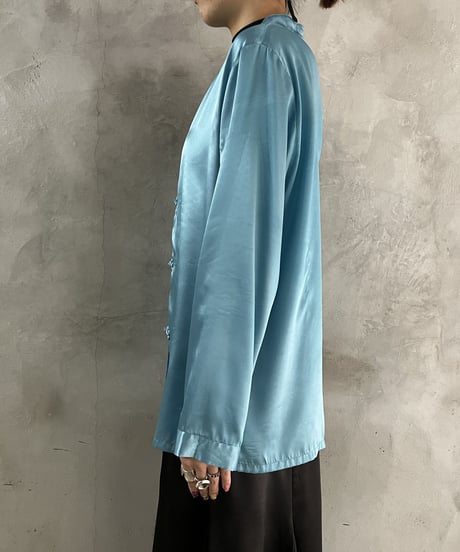 Satin Plane China Shirt LBL