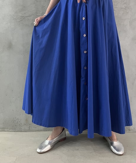 Open Collar No Sleeve Dress BL