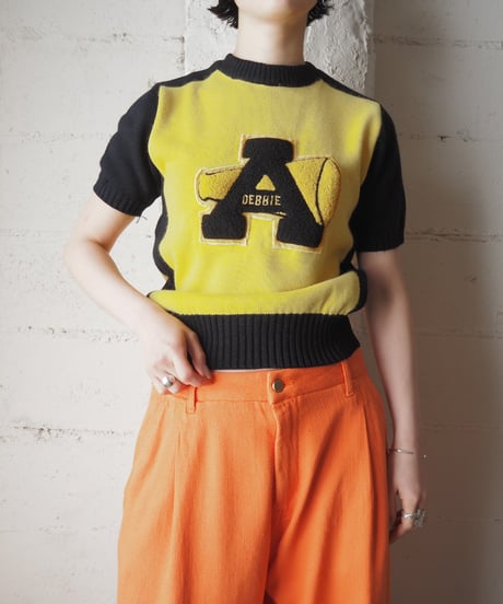 1950-60's Vintage Short Sleeve Knit YEBK