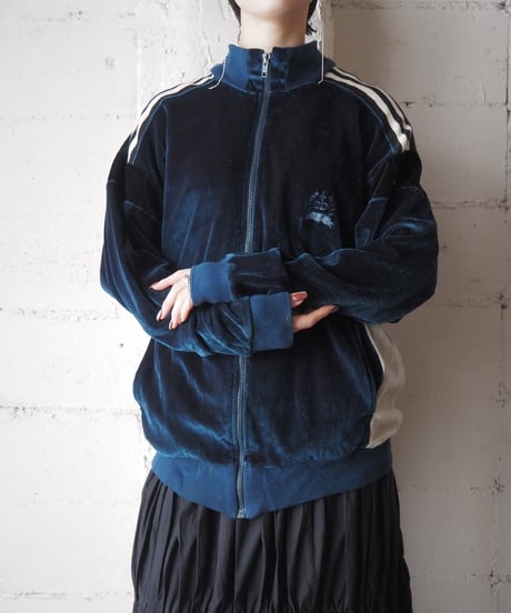 Christian Dior Velour Track Jacket GN WH BK