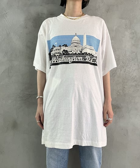 Washington DC Printed T Shirt WHBL