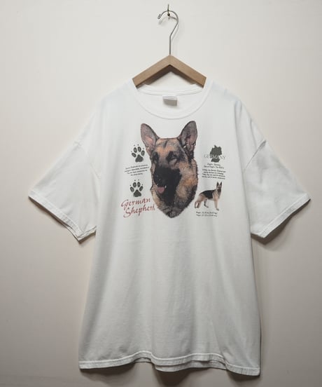 German Shepherd Print Tee WH