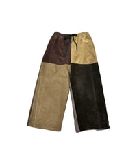 Remake Corduroy Patch Work Pants BR