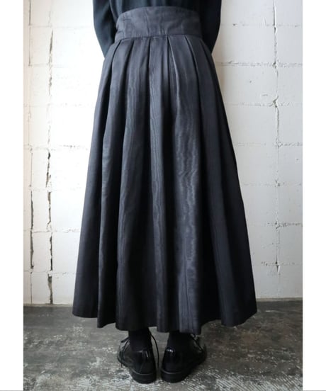Vintage Moire Skirt BK