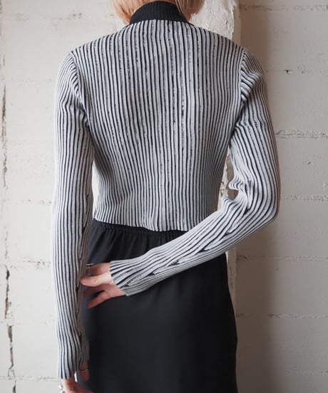 Double Zip Short Tops GRBK