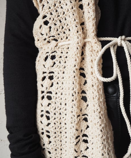 Crochet Knit Vest IV