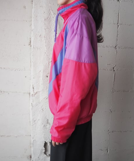 NIKE Stand Collar Zip Up Jacket PIPURBL
