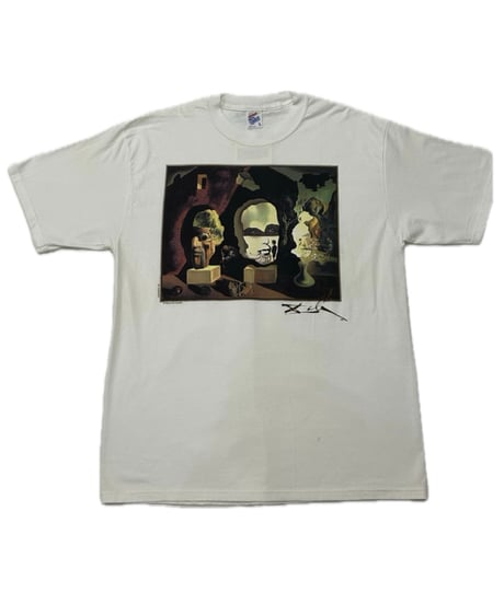 1990's Dead Stock USA Salvador Dali Tee　老年期 青年期 幼年期(3つの時代）