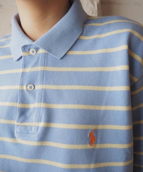 Ralph Lauren Remake Border s/s Short Polo Shirt BLYE