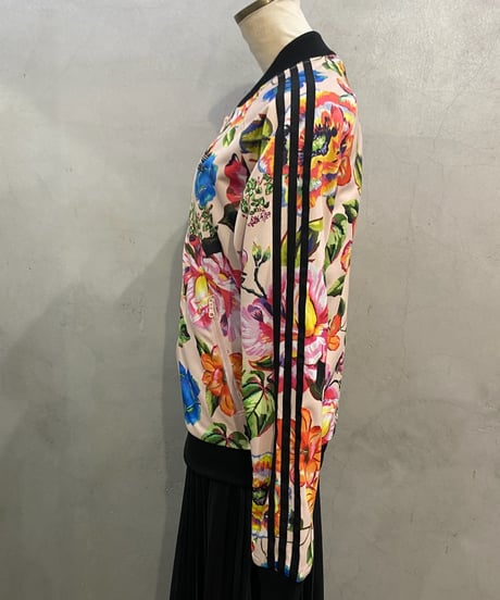 adidas Flower Pattern Track Jacket BE BK