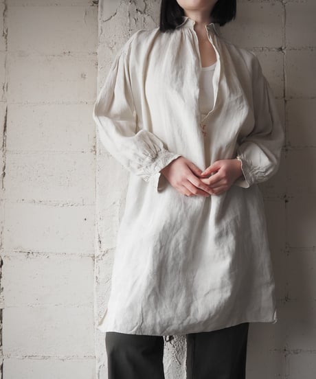 1920's Linen Long Shirt IV