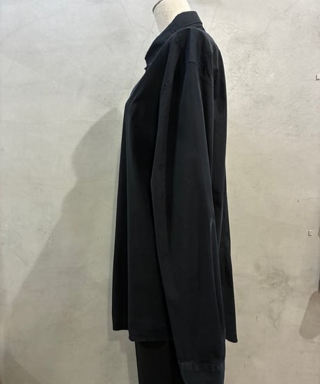 BALENCIAGA Cotton Plain Shirt BK