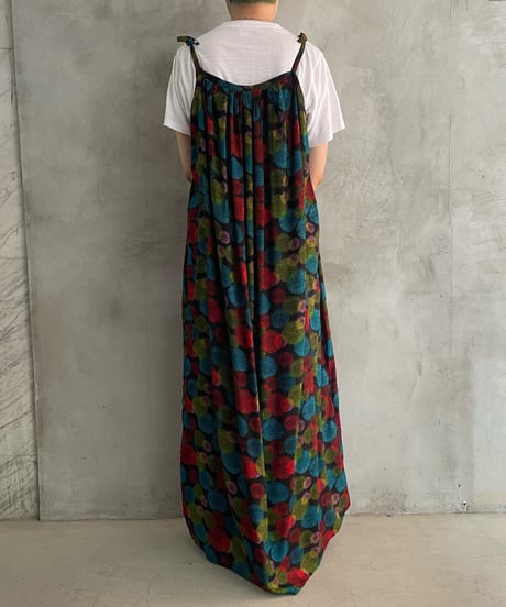 Pattern Camisole Dress BKREBL