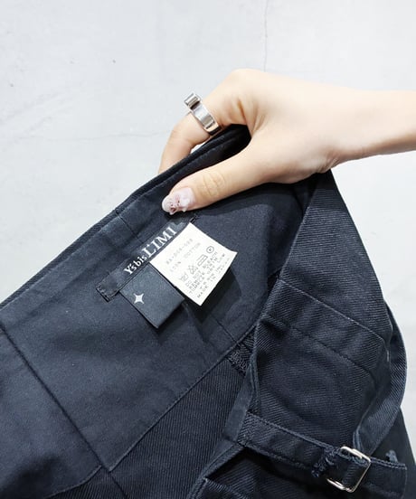Y's bis LIMI Zipup Tucked Jumpsuit BK