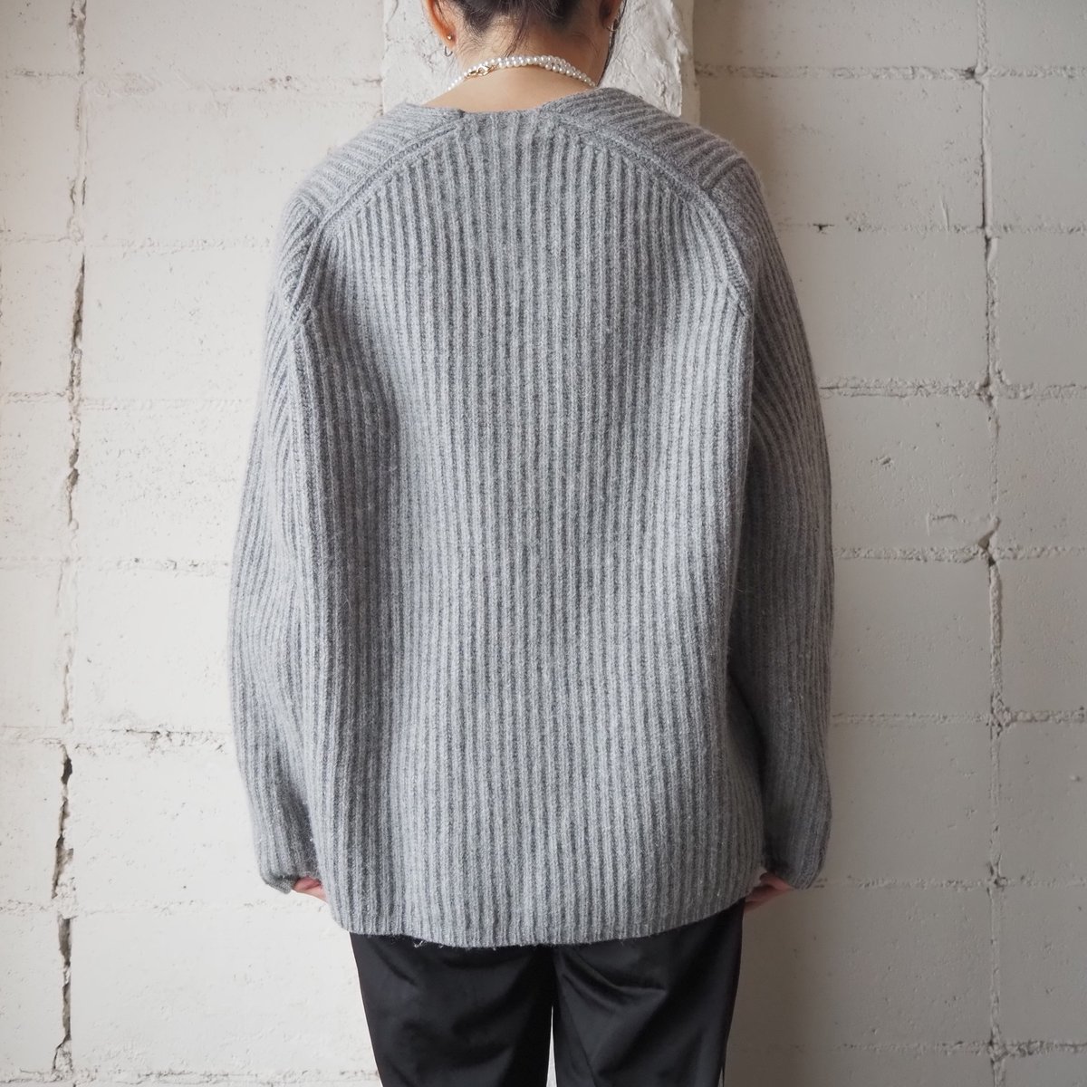 acnestudios デボラ ニット アクネ Acne Studios アクネストゥディオス デボラニット 黒 XXS 【公式通販】