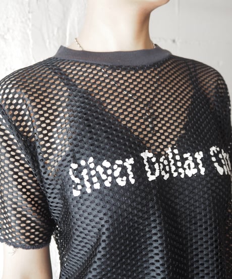 1980's USA Print Mesh Tee BK