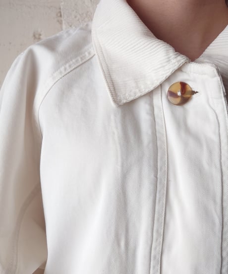 Corduroy Collar Cotton Coat WH