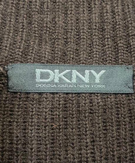 DKNY Hulf Zip Rib Knit BR