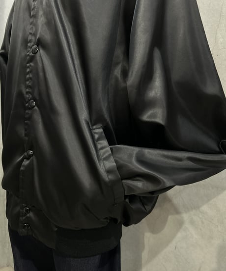 Snap Button Blouson Jacket BK