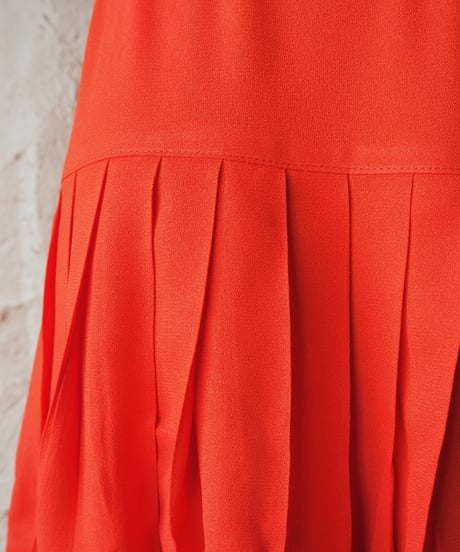 ESCADA Design Slit Pleated Skirt RE
