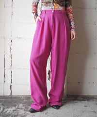 Silk Tuck Pants PI