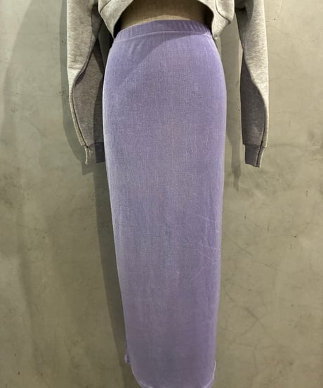 Spandex Mix Easy Tight Skirt PUR