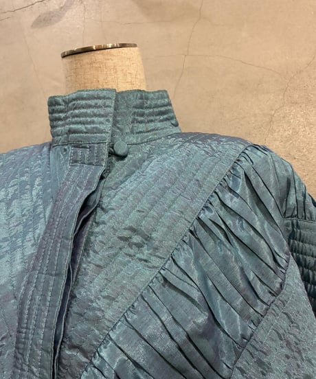 Aurora Color Pleated Design Blouson LBL