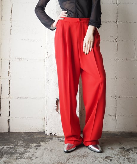 Plane Tuck Pants RE