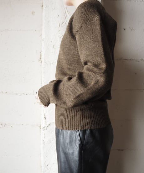 French military V Neck sweater BR