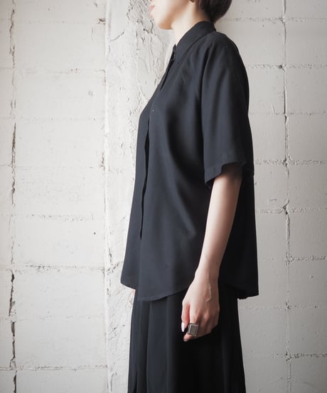 s/s Rayon Shirt BK